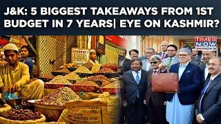 J&K: CM Abdullah Presents 1st Budget In 7 Years| 5 Biggest Takeaways| Lens On Kashmir? Watch