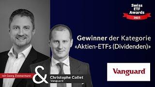 Swiss ETF Awards 2023 Gewinner: Vanguard - Christophe Collet | BX Swiss TV