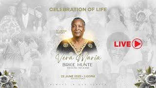 The Celebration Of The Life Of Vera Maria Brice Hunte