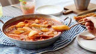 [ENG CC] 후루룩~ 계속 먹고 싶은 국물떡볶이 : Tteokbokki [우리의식탁]