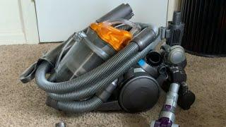 2005 Dyson DC21 Motorhead Review Tune-up and Vacuum Demo