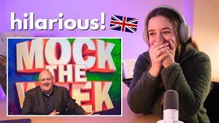 Reacting to Mock the Week (+ a cringey American version??)