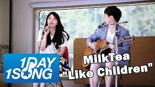 [1DAY1SONG] MilkTea - Like Children, 밀크티 - Like Children, 상암 MBC 광장 공연