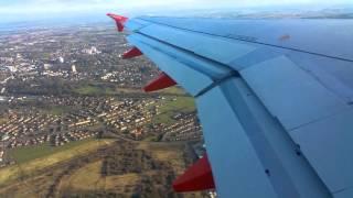 Easyjet Flight - Glasgow to Luton, 10th March 2016 - A319 G-EZED