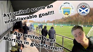 AYR SCORE A STUNNING WINNER!!!! - Greenock Morton Women v Ayr United Women MATCHDAY Vlog!!!