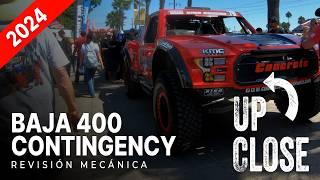 Baja 400  2024 Tech and Contingency Day Revision Mecanica Ensenada Baja California Walkaround Tour