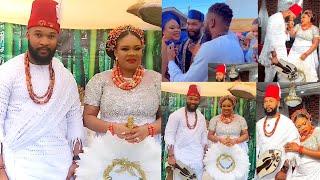 Congrats Actor Alex Cross Traditional Wedding Ceremony As He tie The knot With Actress  Betty Okafor