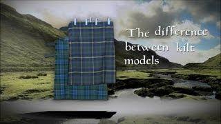 Differences between USA Kilts different models of kilts