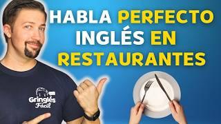 HOW TO SPEAK ENGLISH IN RESTAURANTS (frases que necesitas)