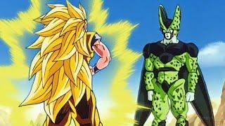 ️ GOKU TURNS SUPER SAIYAN 3 AGAINST CELL IN DRAGON BALL Z - EXTRA PREPARED GOKU AT THE CELL GAMES