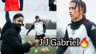 Wow!! Manchester United most skillful star JJ Gabriel is progressing steadily