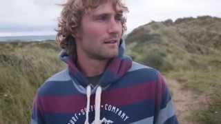 Saltrock Men's Mountain Pop Over Hoody - Stripe