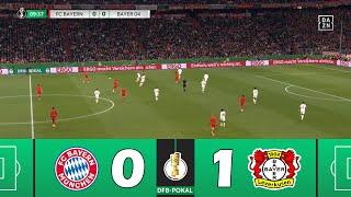 FC Bayern München gegen Bayer Leverkusen [0-1] | DFB-Pokal 2024/25 | Spielen Höhepunkte!