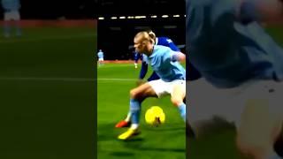 Erling Haaland dribbling 2023