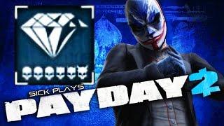 PAYDAY 2 Diamond Store ONE DOWN - Bag Throwing Simulator - SICKdistic Gameplay