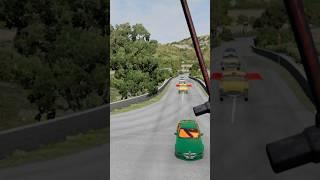 Mix Color Cars Vs Big Hammer #beamng #beamngdrive #shorts