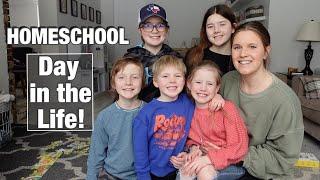 FULL HOMESCHOOL DAY | ELEMENTARY, MIDDLE, & HIGH SCHOOL | OUR DAILY ROUTINE