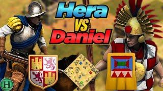 Spanish vs Incas | 1v1 Arabia | vs Daniel | AoE2