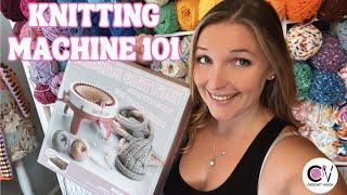 Knitting Machine 101 | Unboxing Sentro 40 AND Addi 46 | How to Oil it | Fix a Tucked Stitch