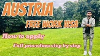 Austria Free Work Visa | How To Apply Full Procedure | Malayalam