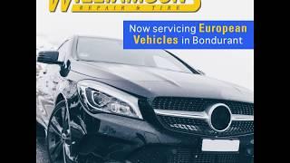 Williamsons Repair & Tire -- "European Vehicles"