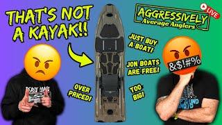 That Is Not A KAYAK! The Evolution Of Plastic Bass Boats LIVE!