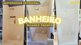 Banheiro do Motorhome: Preparação e Impermeabilização