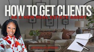 HOW TO GET NEW CLIENTS AS A NEW REAL ESTATE AGENT | The BEST way to gain momentum ‼️