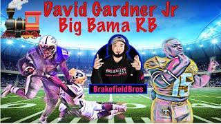 David Gardner Jr A Big Bama Running Back Reaction