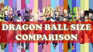 All Dragon Ball Characters Size Comparison | 2020