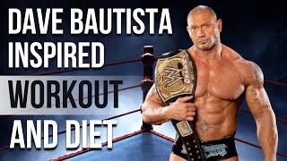 Dave Bautista Workout And Diet | Train Like a Celebrity | Celeb Workout