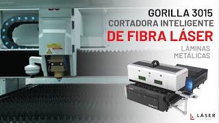 Cortadora de Láminas Metálicas GORILLA 3015 6KW a 12KW