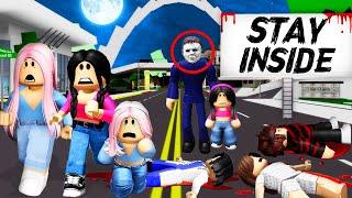MICHAEL MYERS ATTACKED BROOKHAVEN! *SCARY* 🪓 (Brookhaven Movie Roleplay)
