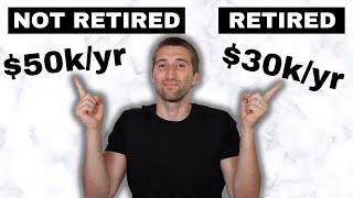 You Can Retire Early Because It Costs Less Than Working!