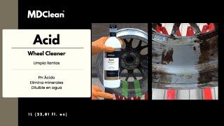  MDClean Acid Wheel Cleaner Limpiallantas ácido eliminador de cal