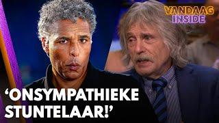 Johan verbaasd over reactie van Van Hooijdonk op Bosz en Til: 'Onsympathieke stuntelaar!'