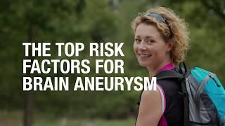 The top risk factors for brain aneurysm