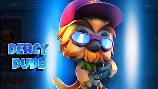 New skin DERCY DUDE gameplay | Zoo battle arena | Zooba NOOB
