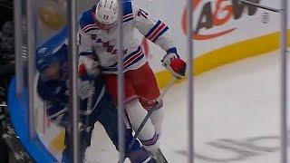 Ilya Lyubushkin Is Shaken Up After Hit From Matt Rempe