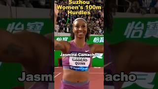 100m Women Hurdles Suzhou Diamond League 2024 Jasmine Camacho Quinn Gear Up for Paris Olympic