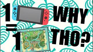 Is Nintendo Being Greedy? -The 1 Switch=1 Island Animal Crossing Controversy