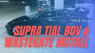 Supra Tial BOV & Wastegate Install