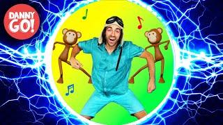 The Monkey Dance ️HYPERSPEED REMIX️/// Danny Go! Songs for Kids