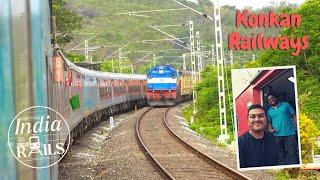 EP #2 Konkan Railway - 738 Km, 92 Tunnels, 2000+ Bridges, Udupi to Panvel Train Journey