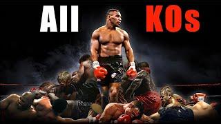 How Tyson CRUSHED 42 Pro Boxers! All Knockouts Explained