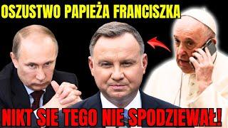 PAPIEŻ FRANCISZEK ZROBIŁ COŚ STRASZNEGO… TERAZ WYJAŚNIŁO WIELKIE KŁAMSTWO…