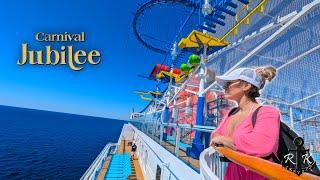 A Full Day on Carnival's NEWEST Ship, the Carnival Jubilee 2024 | Cruise Vlog |