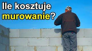 Ile kosztuje murowanie ścian? Murowanie ścian cena za m2