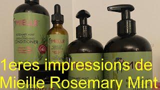 Part 1: Test de la marque Mielle Rosemary Mint Collection FR