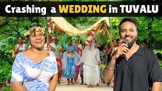 Crashing a WEDDING in TUVALU + their NIGHTLIFE 